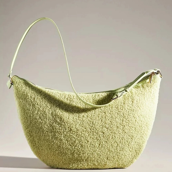 Anthropologie Handbags - Mali & Lili Oversized sherpa bag